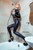 wet girl get wet golf jeans shoes high heels fully clothed wet hair shower