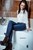 wetfoto wetlook girl get wet fully clothed water bathroom jeans shoes