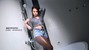 wet girl wet hair get wet denim jacket t-shirt shorts stockings sneakers fully soaked water bath shower