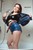 wet girl wet hair jeans jacket top high waisted shorts fishnet tights bath