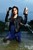 wetfoto wetlook beautiful girl wet dress pantyhose swims pond