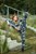wetfoto wetlook flexible girl wet tight gym suit swim lake