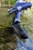 wetfoto wetlook fully clothed girl tight jeans get wet water