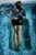 wetfoto wetlook undewater swimming clothed girl in ripped tights