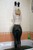 wet girl get wet wet hair fully clothed jacket leggings blouse socks scarf gloves leather boots heels bath