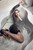 wetfoto wetlook fully clothed lady sexy outfit got soaking wet bath