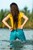 wetfoto wetlook girl skinny jeans t shirt gets soaking wet lake
