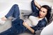 wetfoto wetlook girl soaking wet jeans jacket and sneakers