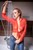 wetfoto blonde girl makes skinny jeans completely wet bath