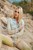 wetfoto girl makes her jeans clothes pantyhose soaking wet
