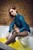 wetfoto wetlook girl wet jeans shorts tights