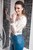 wetfoto girl takes bath business suit skinny jeans