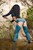 wetfoto wetlook girl swims clothes jeans