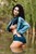 wetfoto wetlook girl swims clothes jeans