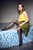 wetfoto wetlook fully clothed girl skirt pantyhose swims pool