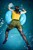 wetfoto wetlook fully clothed girl skirt pantyhose swims pool