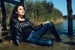 wetfoto completely wet fullydressed brunette walks on water