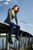 cool wetlook public beach girl skinny jeans sneakers wetfoto