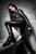 fully clothed girl gets completely wet bath shiny leggings