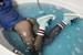 hot wetlook in two different clothes in bathroom