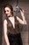 wetfoto wetlook woman gets wet vinyl pants bathrom