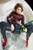 wetlook girl get wet clothed slim jeggings red socks