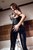 wetlook girl black nylons bodysuit takes shower