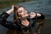 wetfoto wet fully clothed girl skinny jeans bodysuit