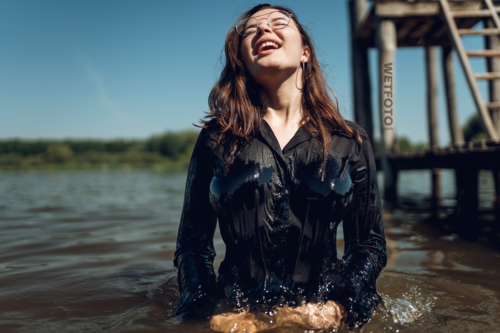 wetfoto levis jeans wetlook