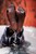 woman denim outfit nylons takes bath wetfoto