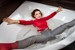 wetlook girl wet red golf pants wetfoto