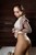 woman takes bath business suit wetfoto