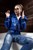 wetlook winter blue jacket jeans bath wetfoto