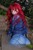 wet girl get wet wet hair fully clothed jacket denim jeans leather boots vest blouse lake