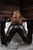 wet faux leather pants jacket wetfoto