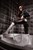 wet black leggings wetfoto