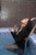 wet woman get wet wet hair fully clothed dress stockings high heels shoes jacuzzi