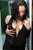 wet woman get wet wet hair fully clothed dress stockings high heels shoes jacuzzi