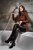 wet dress shiny tights wetfoto