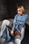 wetfoto wet jeans dress