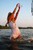 wet girl wet hair get wet swim fully clothed sexy dress high heels fully soaked river
