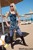 wet girl get wet wet hair fully clothed dress stockings boots sea