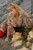 wet woman get wet fully clothed dress stockings boots patent leather sea