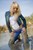 wet girl get wet fully clothed jacket jeans denim bodysuit shoes lake