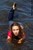 wet girl get wet wet hair swim fully clothed jeans blouse high heels sea