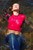 wet girl get wet wet hair swim fully clothed jeans blouse high heels sea