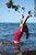 wet girl get wet wet hair swim fully clothed jeans blouse high heels sea