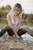 wet girl get wet wet hair fully clothed tight jeans vest fur t-shirt leather jackboots lake