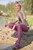 wet girl get wet fully clothed stockings top denim shorts shoes heels lake
