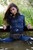 wet girl get wet fully clothed jacket jeans t-shirt high heels shoes lake